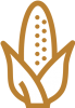 Das stilisierte Icon eines Maiskolbens.
